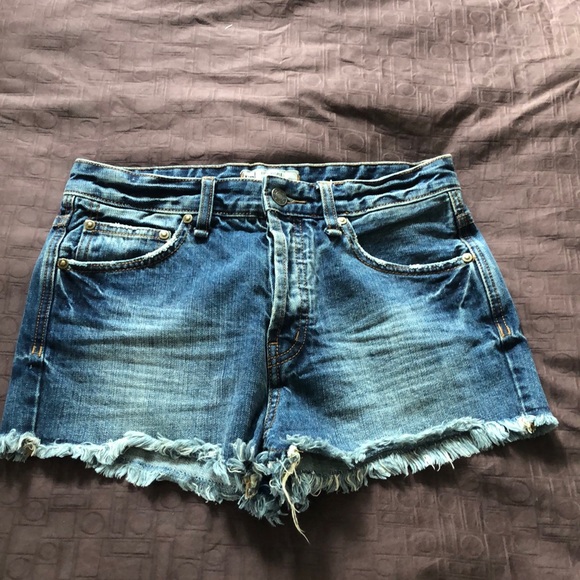 Free people Jean shorts